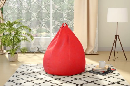 COMFY BEAN BAG RED  XL