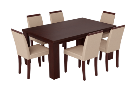 JACK 6 SEATER DINING TABLE