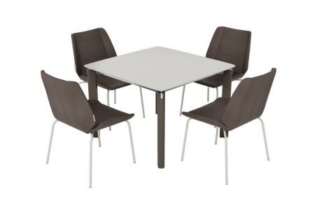 OREGANO 4 SEATER DINING TABLE SET