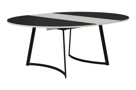 SALT & PEPPER EXPANDABLE DINING TABLE