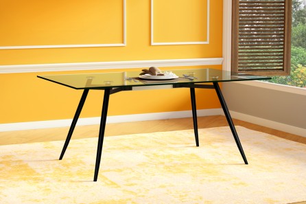 VITRIC 6 SEATER DINING TABLE