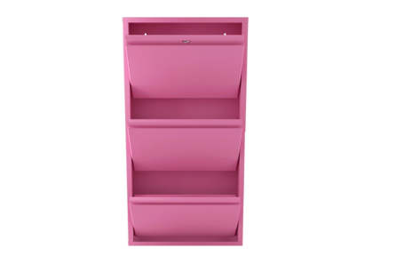 STEP-IN THREE TIER SHOE CABINET