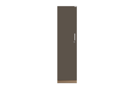 KALISTA WOODEN WARDROBE 1 DOOR (MATT GRAY)