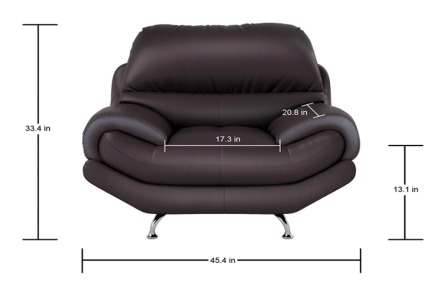 EURO PRO 1 SEATER SOFA