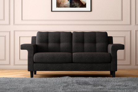 FLIGHT 2 SEATER SOFA (DARK GRAY)