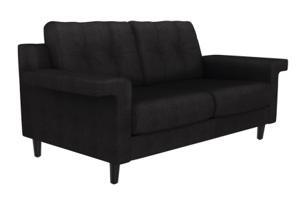 FLIGHT 2 SEATER SOFA (DARK GRAY)