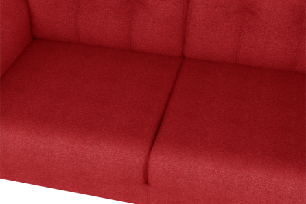 FLIGHT 2 SEATER SOFA (RED)