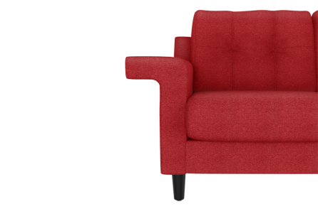 FLIGHT 2 SEATER SOFA (RED)