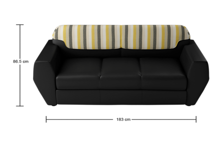 FACET 3 SEATER SOFA