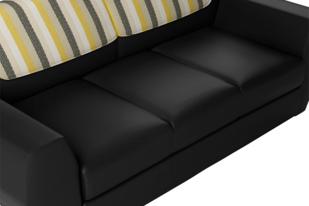 FACET 3 SEATER SOFA