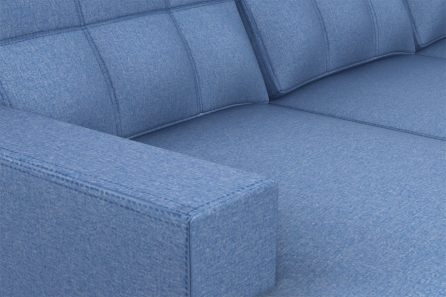 CYAN L SHAPE SOFA